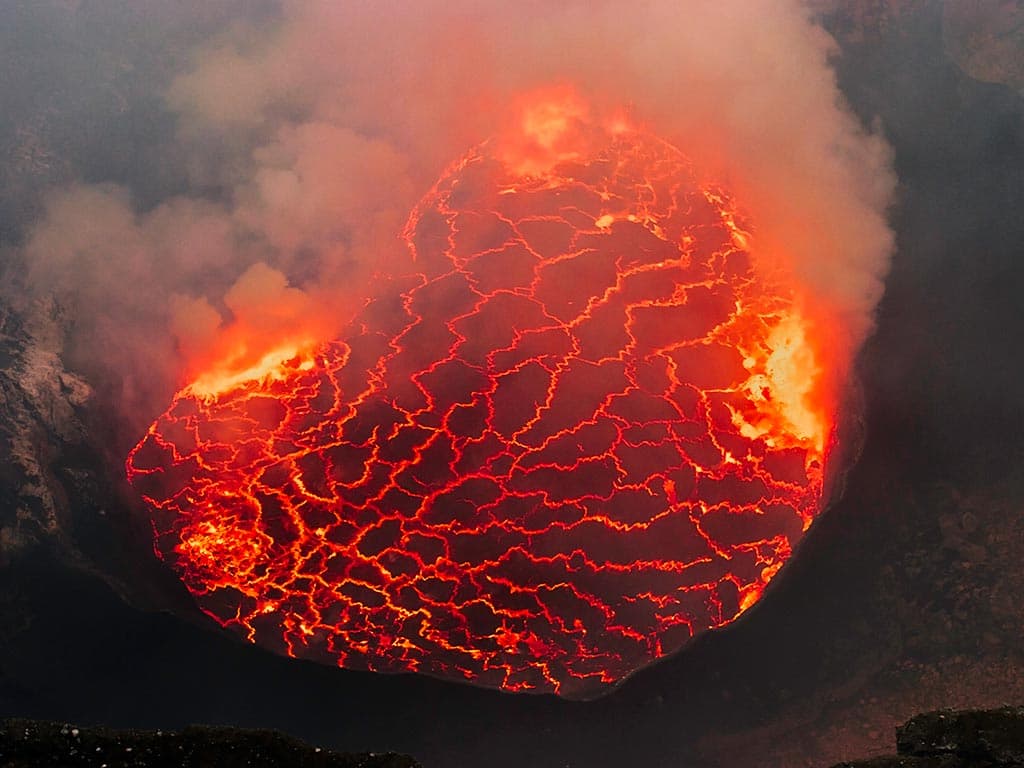 Volcan Nyiragongo